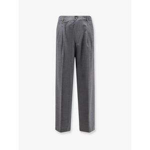 Amaranto Men Virgin Wool Blend Trousers